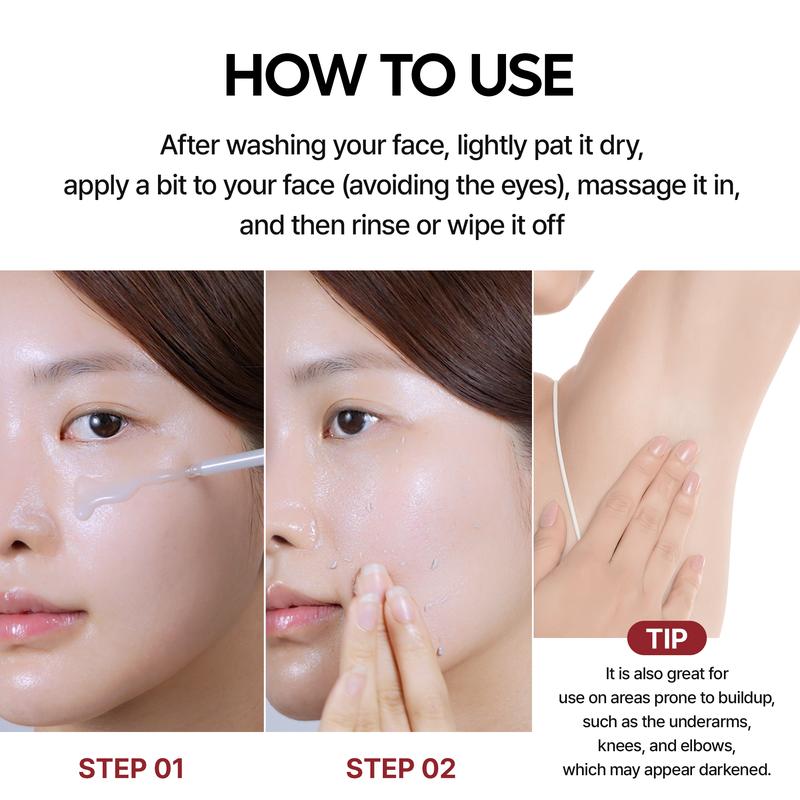 Dr.Melaxin Peel Shot - Glow Rice Peeling Ampoule, Soft Exfoliating Dead Skin Cells Remover