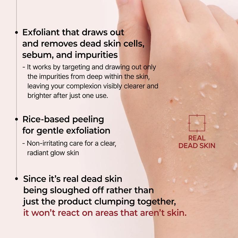Dr.Melaxin Peel Shot - Glow Rice Peeling Ampoule, Soft Exfoliating Dead Skin Cells Remover