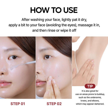 Dr.Melaxin Peel Shot - Glow Rice Peeling Ampoule, Soft Exfoliating Dead Skin Cells Remover